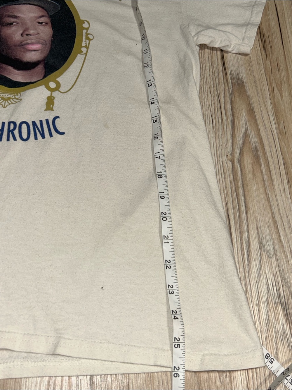 'The Chronic' Graphic Tee - Cream - Picture 4 of 8